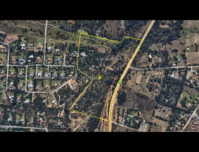 LAND FOR SALE IN BLUE HILLS